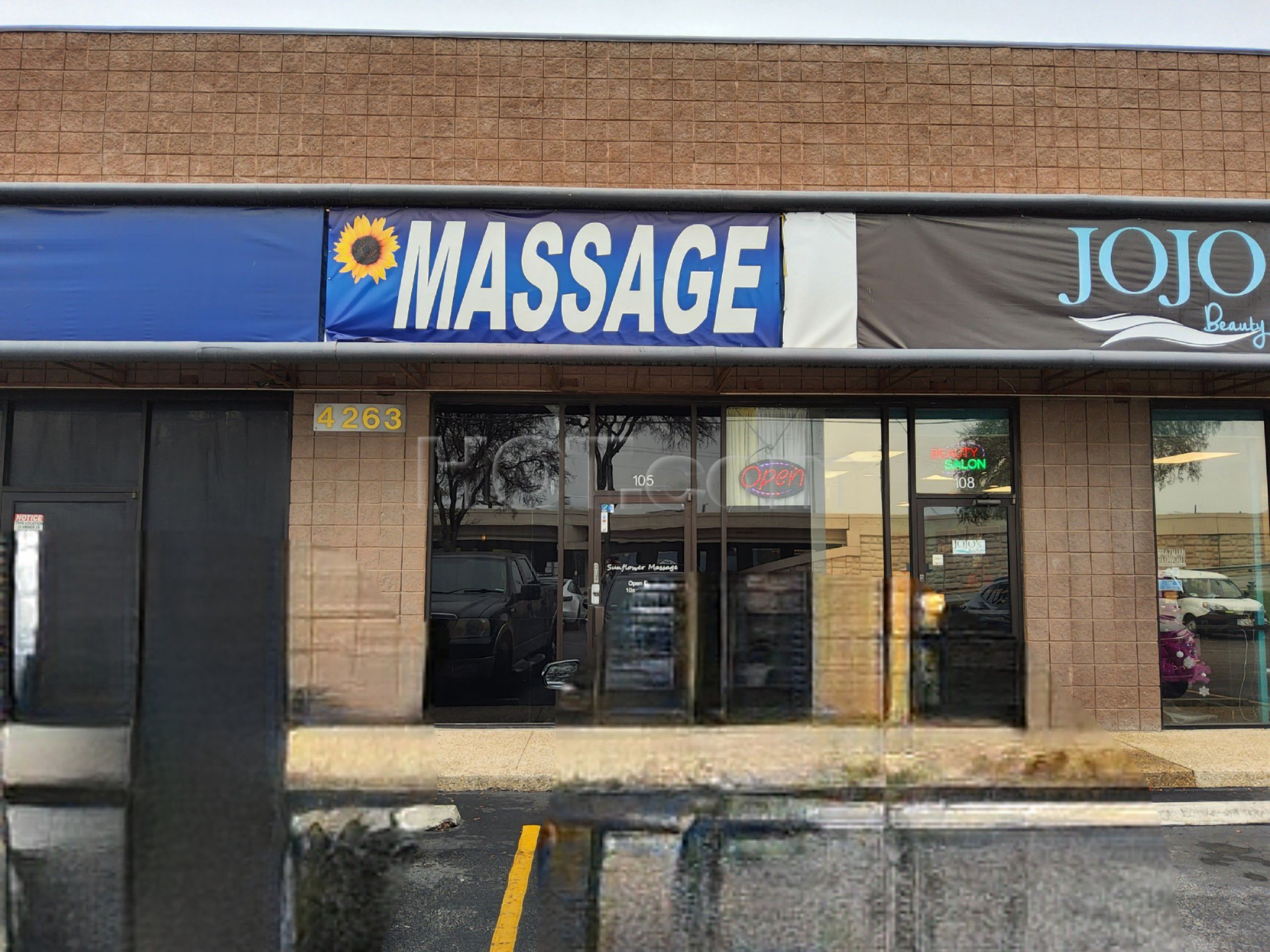 San Antonio, Texas Sunflower Massage