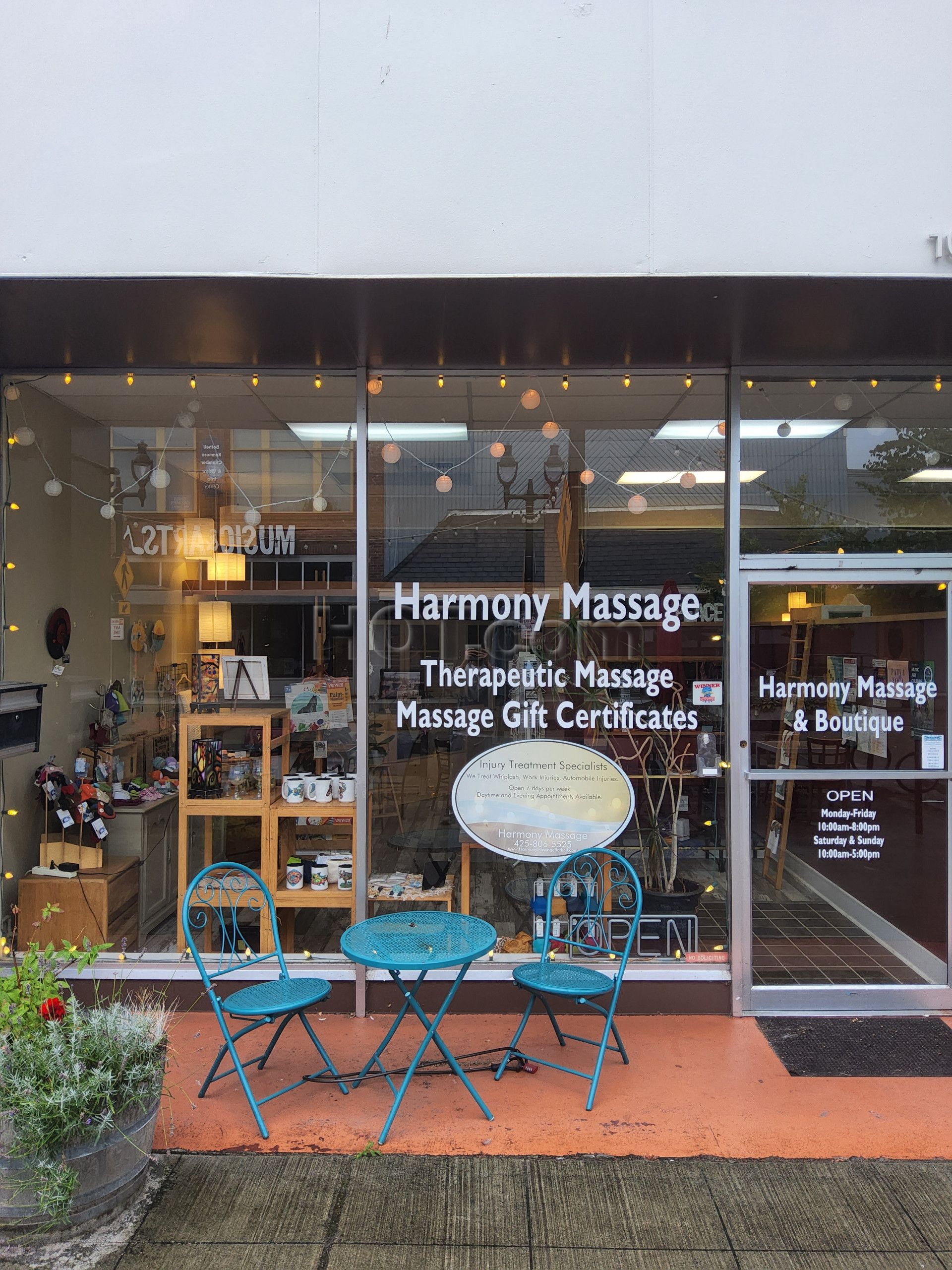 Bothell, Washington Harmony Massage