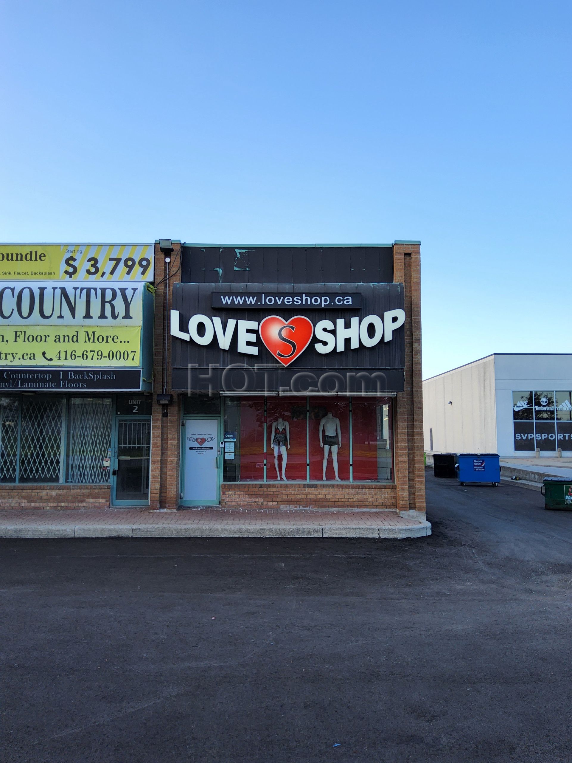 Etobicoke, Ontario Love Shop