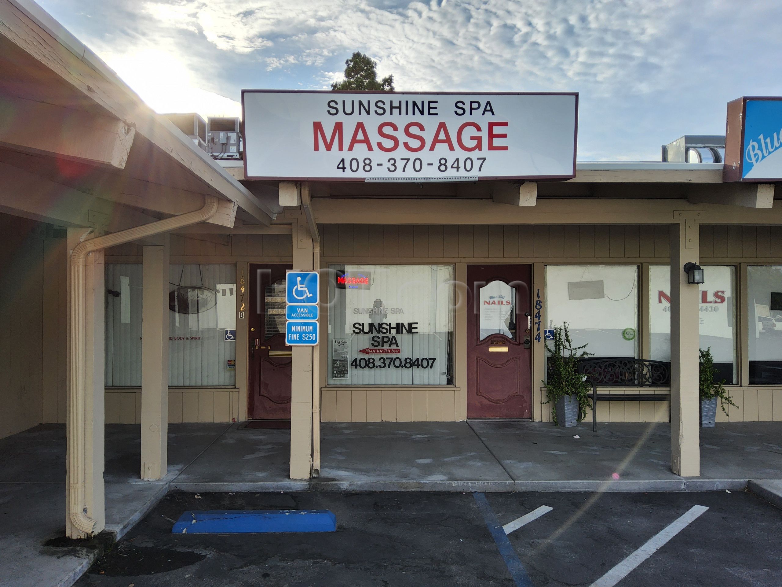 Saratoga, California Sunshine Spa