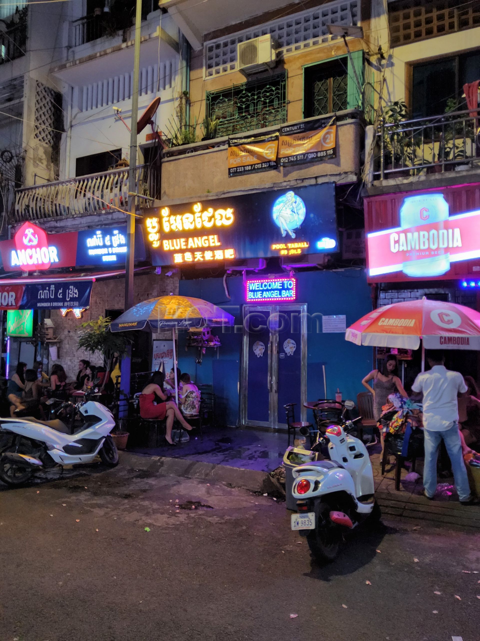 Phnom Penh, Cambodia Blue Angel Bar