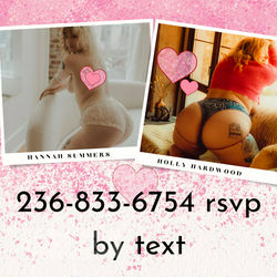 Escorts Vancouver, British Columbia Sweet Slutty Sultry Duos. Available Today!