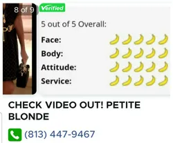 Body Rubs Tampa, Florida fitness model VIP EXPERIENCES