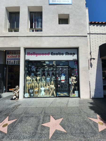 Sex Shops Los Angeles, California Hollywood Exotic Shop