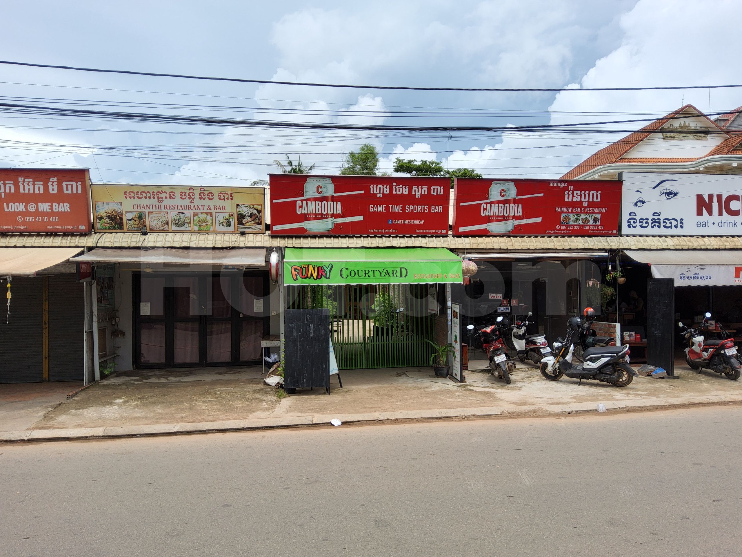 Siem Reap, Cambodia Game Time Sports Bar