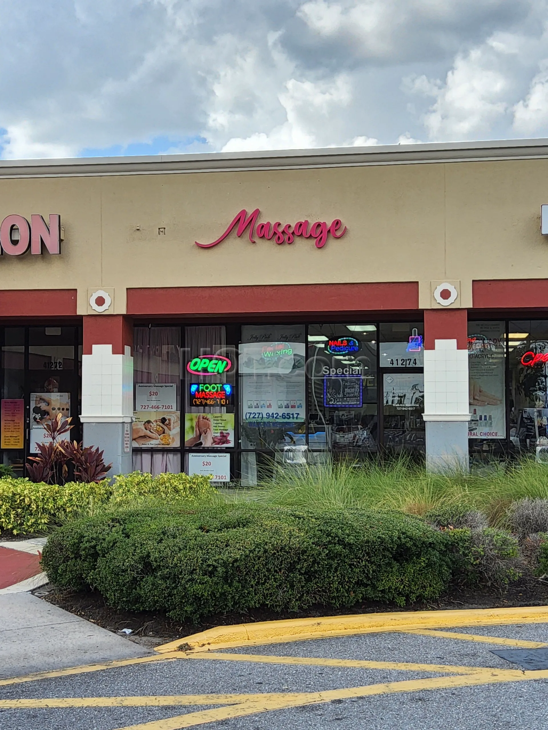 Tarpon Springs, Florida Massage and Foot Spa