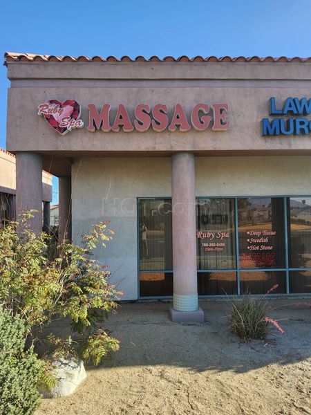 Massage Parlors Cathedral City, California Ruby Spa