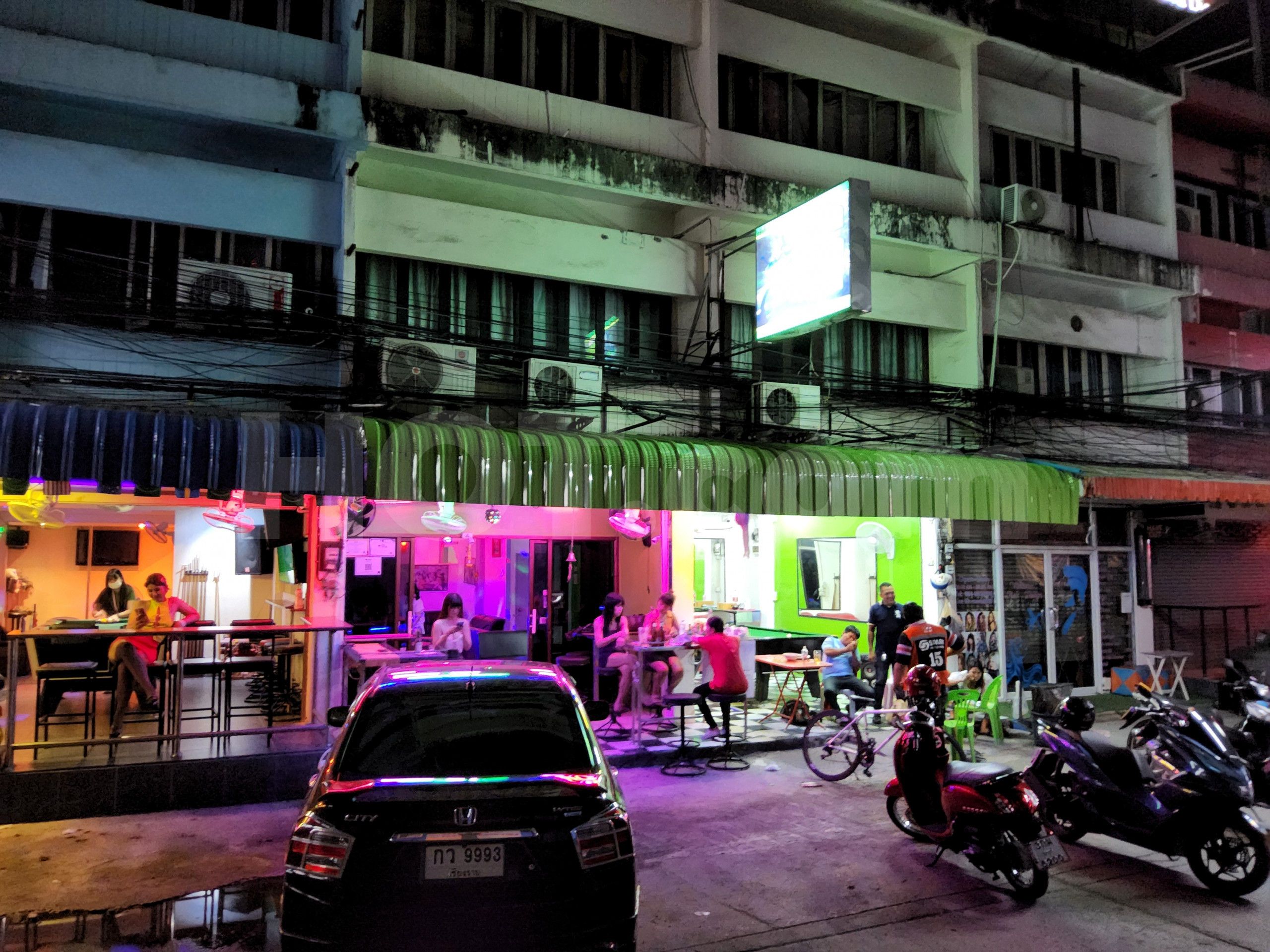 Pattaya, Thailand Green Bike Bar