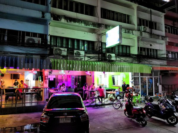 Beer Bar Pattaya, Thailand Green Bike Bar