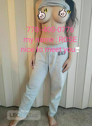 Escorts Richmond, British Columbia 34EE+++ sexy Rose.