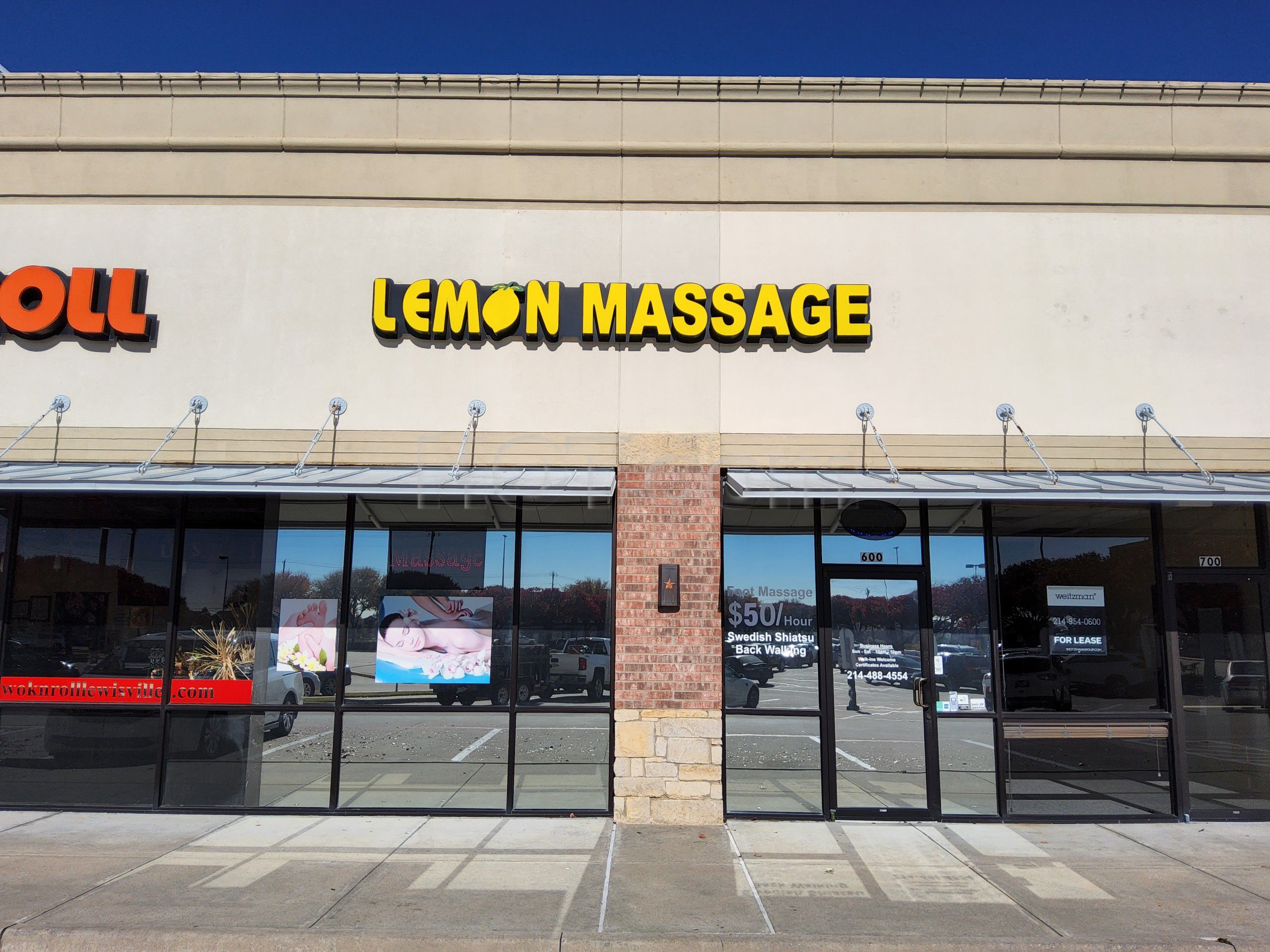 Lewisville, Texas Lemon Massage