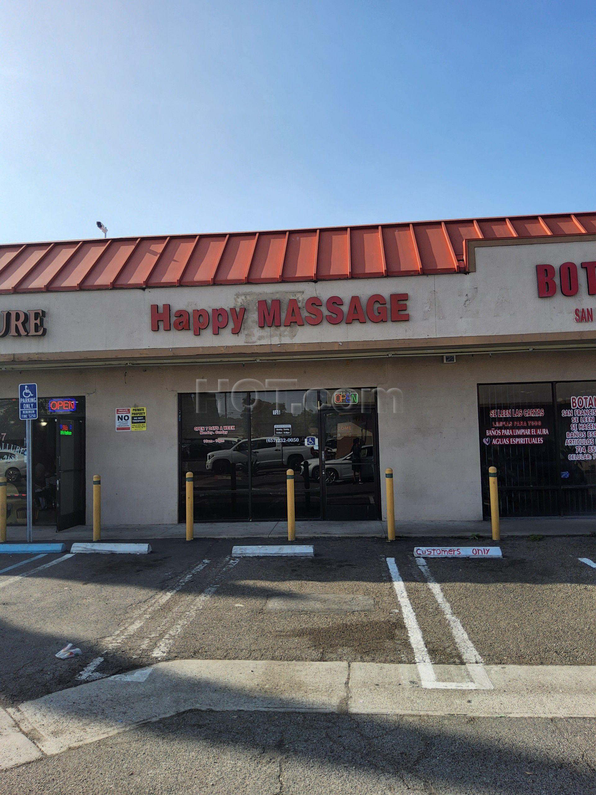 Santa Ana, California Happy Massage