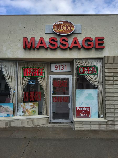 Massage Parlors Rosemead, California New Lucky Massage