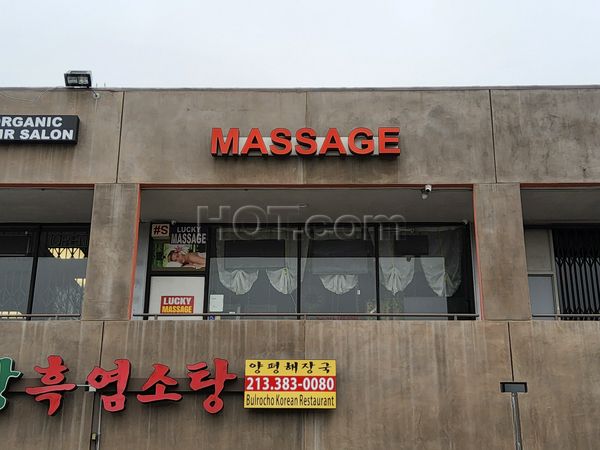 Massage Parlors Los Angeles, California Lucky Massage