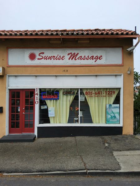 Massage Parlors Ventura, California Sunrise Massage