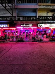 Beer Bar Pattaya, Thailand Smoke & Kisses