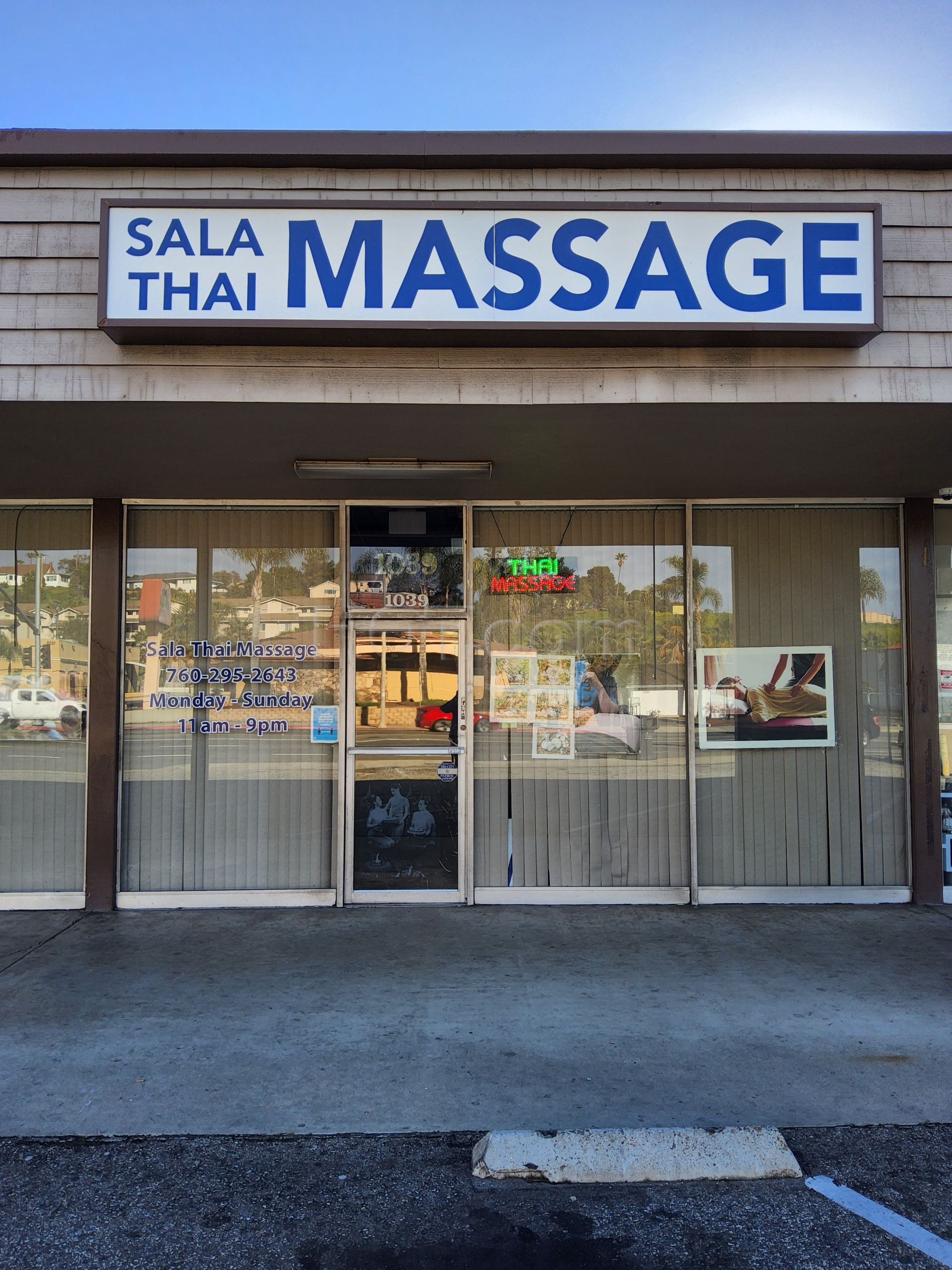 Chula Vista, California Sala Thai Massage