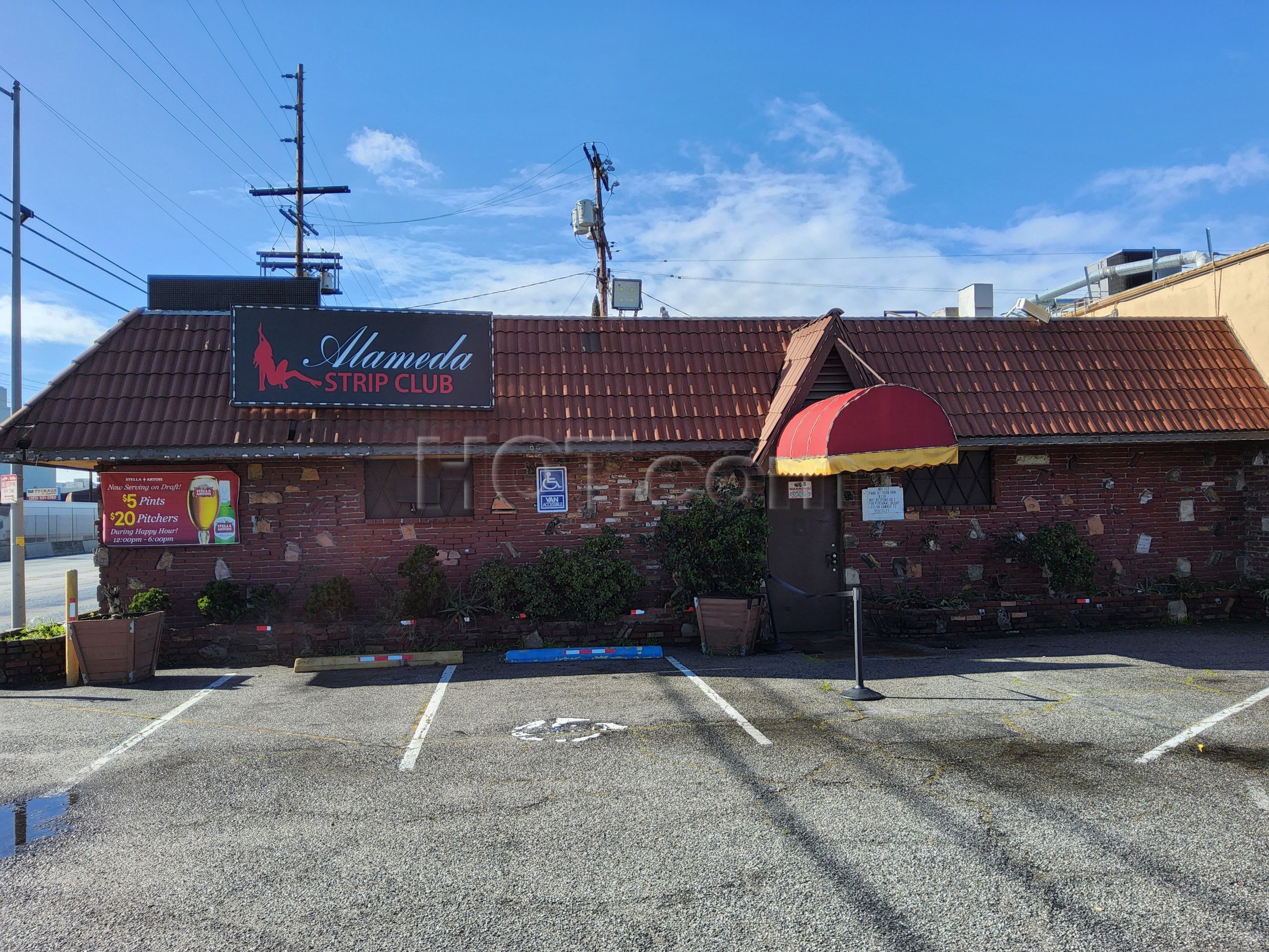 Los Angeles, California The Alameda Strip Club